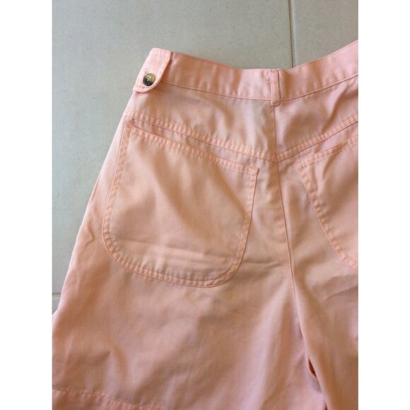 Outback Red Bermuda Walking Shorts High Waist Pleated - Picture 6 of 10